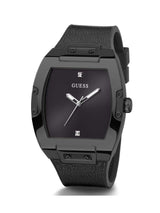 Guess Phoenix Black Dial Leather Strap Men's Watch GW0386G1