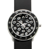 Marc By Marc Jacobs Amy Kiss Graphic Dial Black Leather Women's Watch MBM1163 - The Watches Men & CO #2