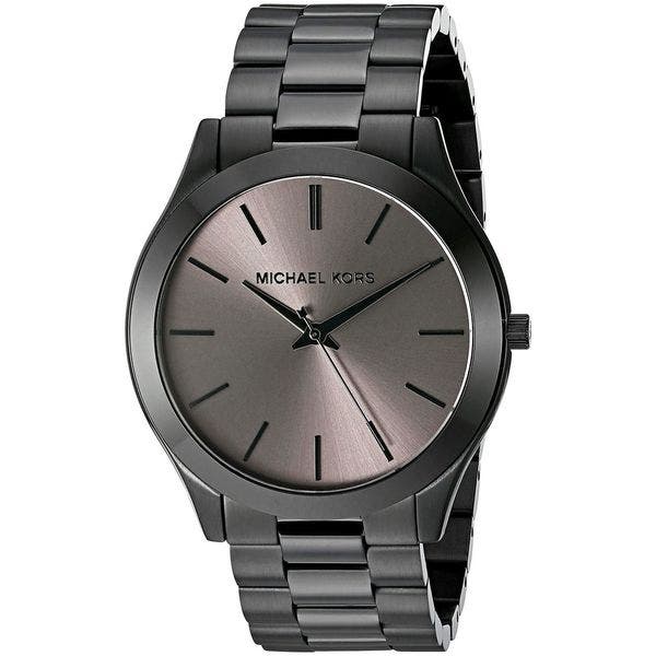 Michael Kors Slim Runway Black Dial Men's Watch  MK8507 - The Watches Men & CO