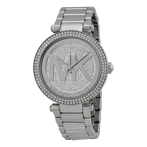 Michael Kors Parker Crystal Pave Dial Ladies Watch  MK5925 - The Watches Men & CO
