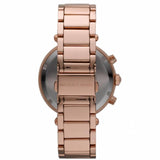 Michael Kors Parker Chronograph Purple Dial Rose Ladies Watch MK6169 - The Watches Men & CO #4