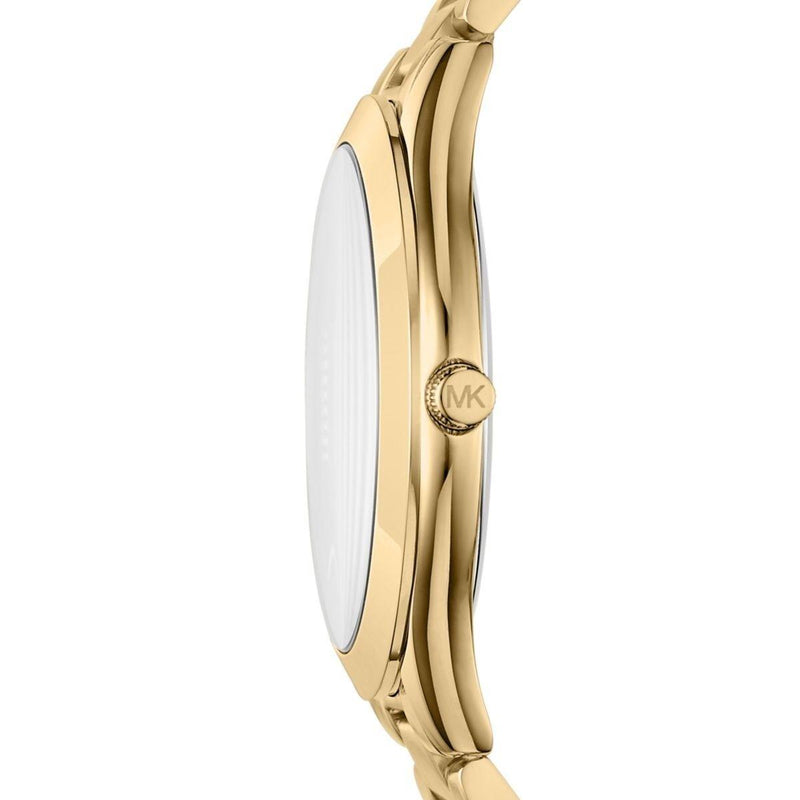 Michael Kors Slim Runway Gold Tone Women's Watch MK3803 - The Watches Men & CO #3