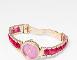 Michael Kors Parker Pink Mother Of Pearl Dial Ladies Watch MK6490