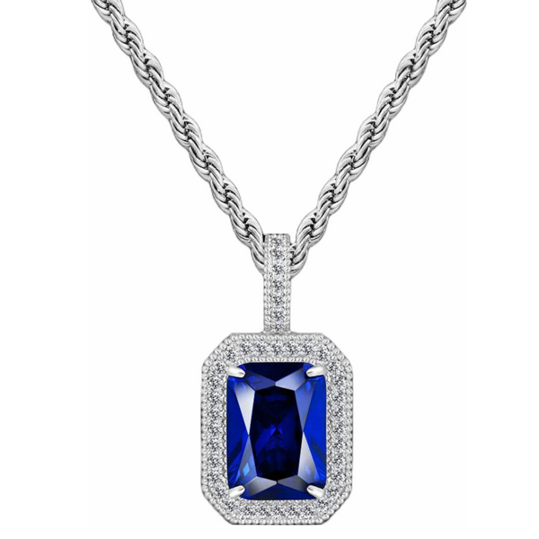 Big Daddy Blue Sapphire Pendant