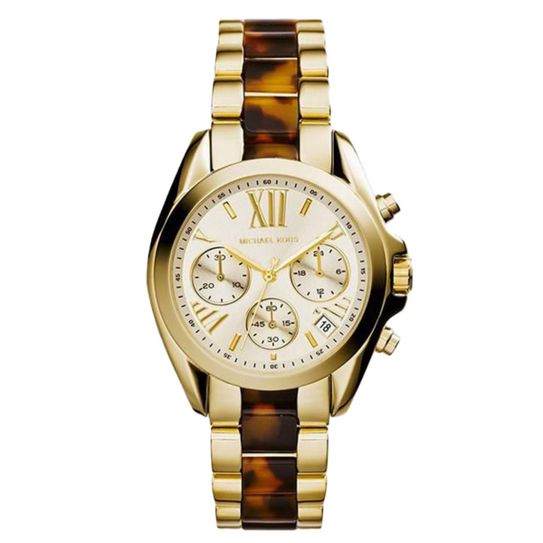 Michael Kors Mini Bradshaw Two Tone Women's Watch MK5973