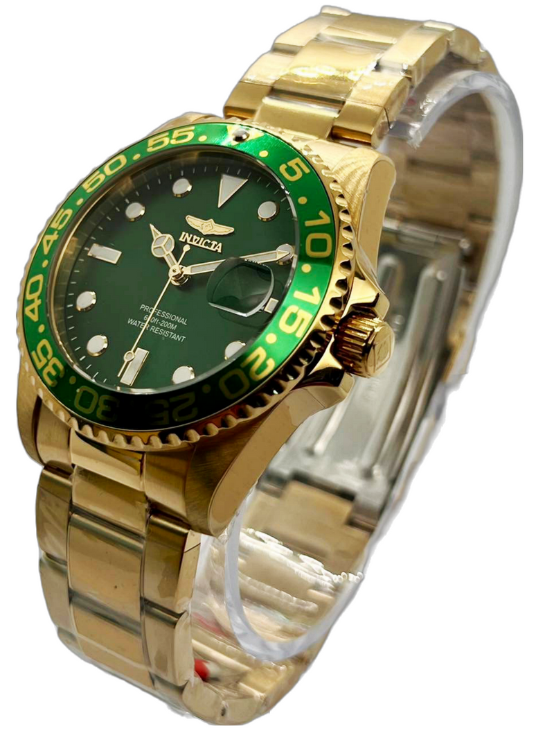 Invicta Pro Diver Quartz Green Dial Ladies Watch 36543