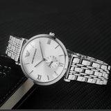 Emporio Armani Classic Silver Dial Men's Watch AR1819