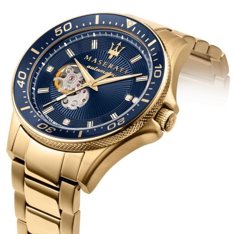 Maserati Men´s R8823140004 Gold Stainless Steel Automatic Dress