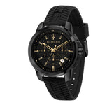 Maserati Black Silicone Quartz Fashion Men's Watch  R8871621011 - The Watches Men & CO