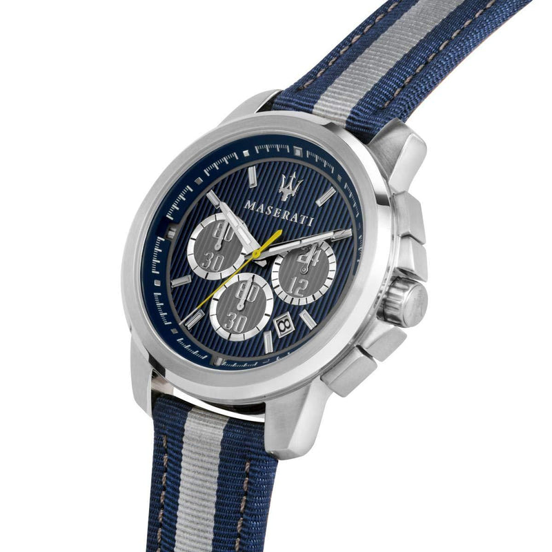 Maserati Analog Blue Dial Men's Watch R8871637001 - The Watches Men & CO #4