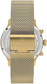 Maserati Epoca 42mm Gold Mesh Men's Watch R8873618007 - The Watches Men & CO #4