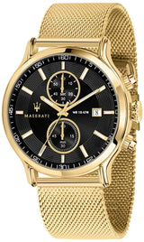 Maserati Epoca 42mm Gold Mesh Men's Watch  R8873618007 - The Watches Men & CO