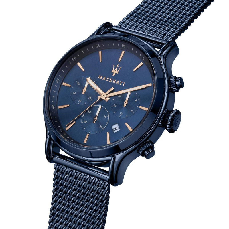 Maserati Epoca Analog Blue Dial Men's Watch R8873618010 - The Watches Men & CO #5