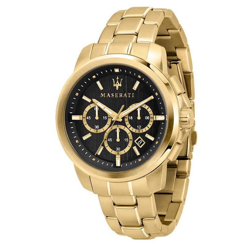 Maserati Successo Chronograph Quartz Black Dial Men's Watch R8873621013