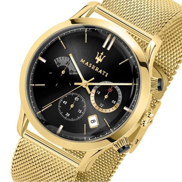 Maserati Ricordo Chronograph Black Dial Men's Watch#R8873633003 - The Watches Men & CO #2