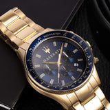 Maserati Sfida Analog Blue Dial Men's Watch R8873640008 - The Watches Men & CO #6