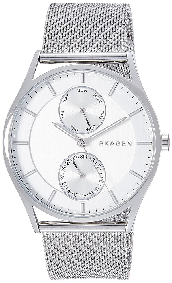 Skagen Holst Analog Silver Dial Men's Watch  SKW1065 - The Watches Men & CO