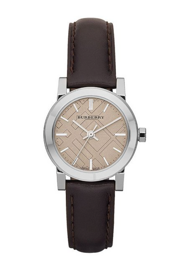 Burberry The City Nova Brown Leather Women's Watch BU9208