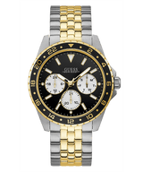 Guess Garrett Chronograph Gold Stainless Steel Men's Watch  W1107G6 - The Watches Men & CO