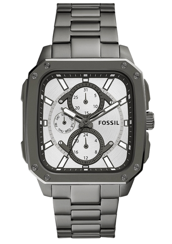 Fossil Multifunction Gunmetal Stainless Steel Men's Watch BQ2657