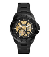 Fossil Bronson Automatic Black Stainless Steel Men's Watch ME3217