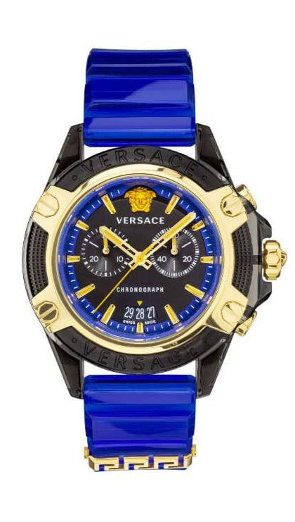 Versace Icon Active Watch Silicone Strap Men's Watch  VEV700521 - The Watches Men & CO