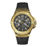 Guess Rigor Analog Black Dial Men's Watch  W0040G4 - The Watches Men & CO