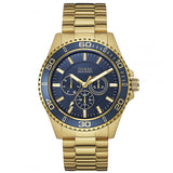 Guess Men’s Quartz Stainless Steel Blue Dial  Men's Watch  W0172G5 - The Watches Men & CO