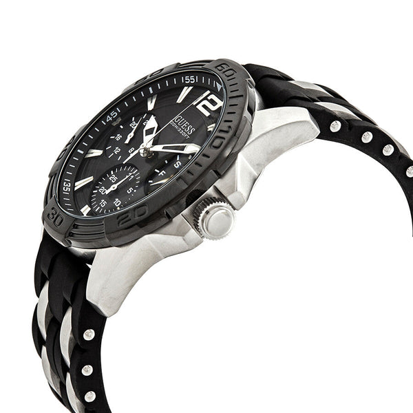 Guess Oasis Quartz Black Dial Men's Watch W0366G1