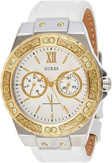 Guess Limelight White Dial Multi-function Women's Watch  W0775L8 - The Watches Men & CO