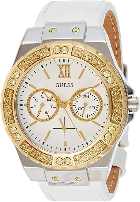 Guess Limelight White Dial Multi-function Women's Watch  W0775L8 - The Watches Men & CO