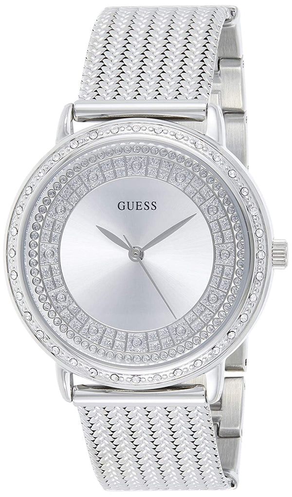 Guess Analog Silver Dial Women's Watch  W0836L2 - The Watches Men & CO