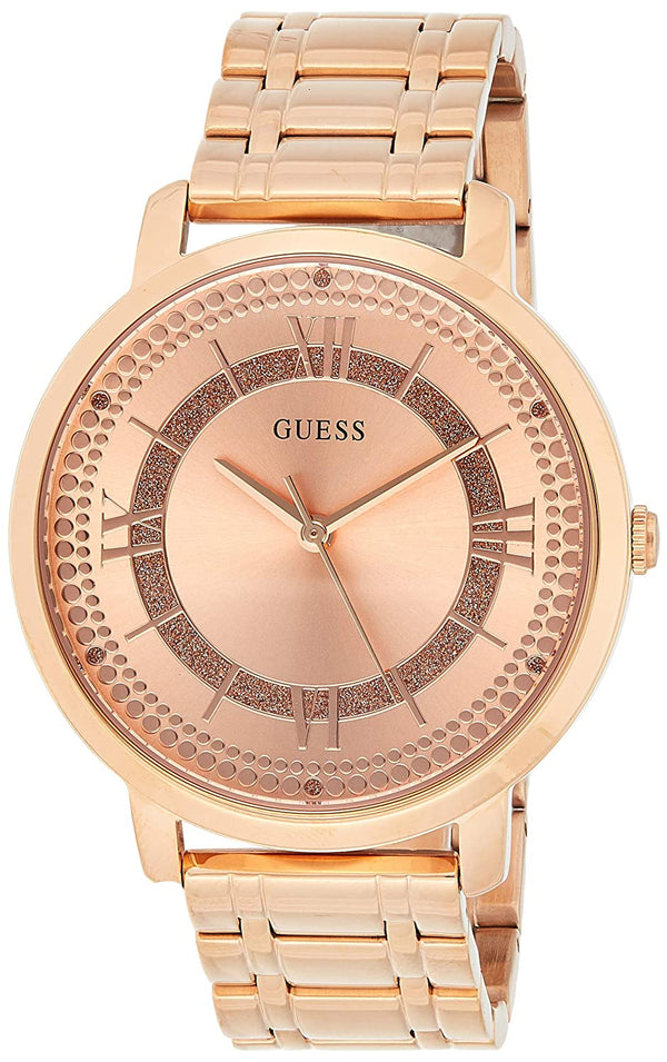 Guess Analog Rose Gold Dial Women's Watch  W0933L3 - The Watches Men & CO