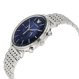 Emporio Armani Aviator Chronograph Quartz Blue Dial Men's Watch #AR11238 - The Watches Men & CO #2