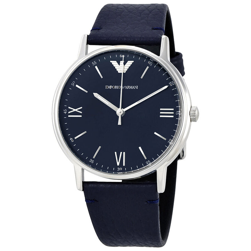 Emporio Armani Kappa Quartz Blue Dial Ladies Watch AR11012 - The Watches Men & CO