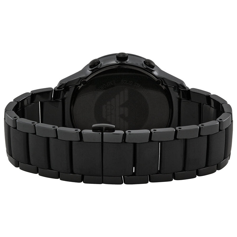 Emporio Armani Ceramica Chronograph Black Dial Men's Watch AR1451 - The Watches Men & CO #3