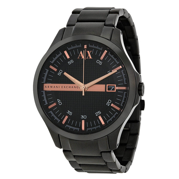 Armani Exchange Black Dial Black Ion-plated Men's Watch AX2150 - The Watches Men & CO
