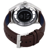 Armani Exchange Dark Brown Leather Strap Men's Watch AX2187 - The Watches Men & CO #3
