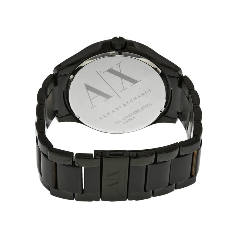 Armani Exchange Hampton Black Dial Black Ion-plated Men's Watch #AX2104 - The Watches Men & CO #3