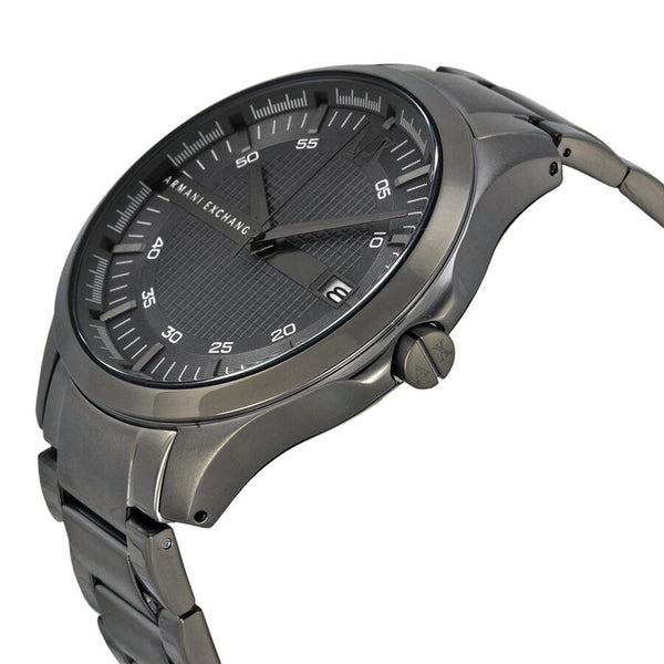 Armani Exchange Hampton Grey Textured Dial Men's Watch AX2135 - The Watches Men & CO #2