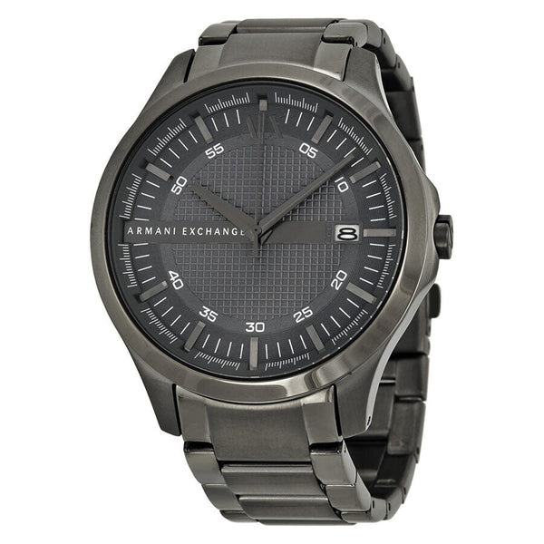 Armani Exchange Hampton Grey Textured Dial Men's Watch AX2135 - The Watches Men & CO
