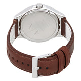 Armani Exchange Navy Dial Brown Leather Men's Watch #AX2133 - The Watches Men & CO #3