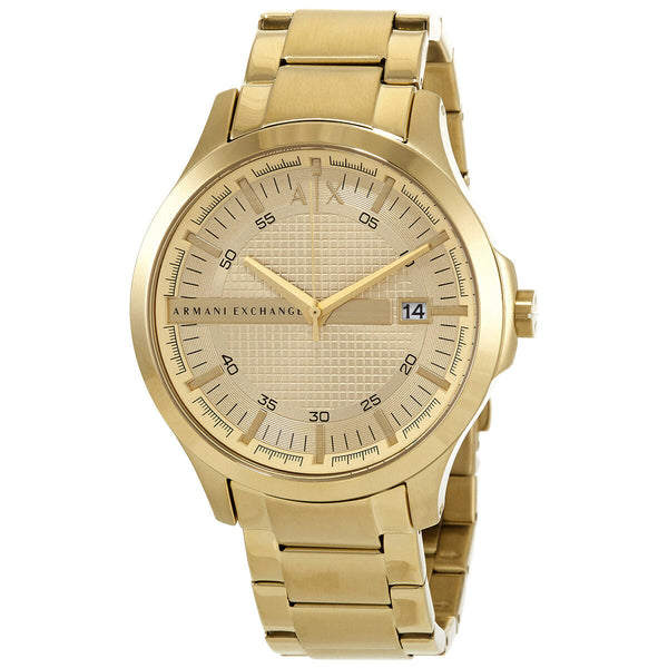 Armani Exchange Quartz Gold Dial Men's Watch AX2415 - The Watches Men & CO