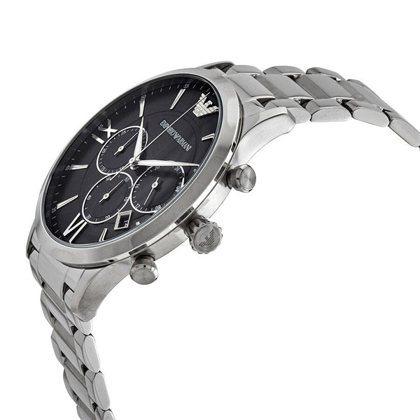 Emporio Armani Giovanni Chronograph Quartz Black Dial Men's Watch #AR11208 - The Watches Men & CO #2