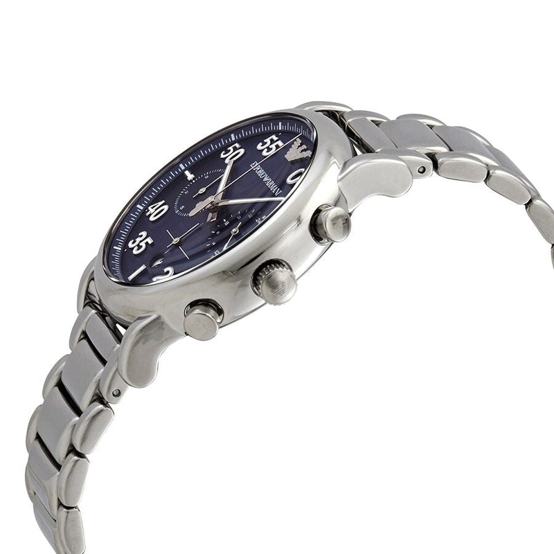 Emporio Armani Luigi Chronograph Quartz Blue Dial Men's Watch AR11132 - The Watches Men & CO #2
