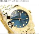 Marc By Marc Jacobs Amy Blue Dial Ladies Watch#MBM3166 - The Watches Men & CO #3