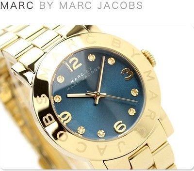 Marc By Marc Jacobs Amy Blue Dial Ladies Watch#MBM3166 - The Watches Men & CO #3