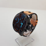 Diesel Daddy Brown Leather Men's Watch DZ7408 - The Watches Men & CO #4