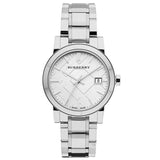 Burberry Women’s Swiss Made Stainless Steel Silver Dial Women's Watch  BU9100 - The Watches Men & CO