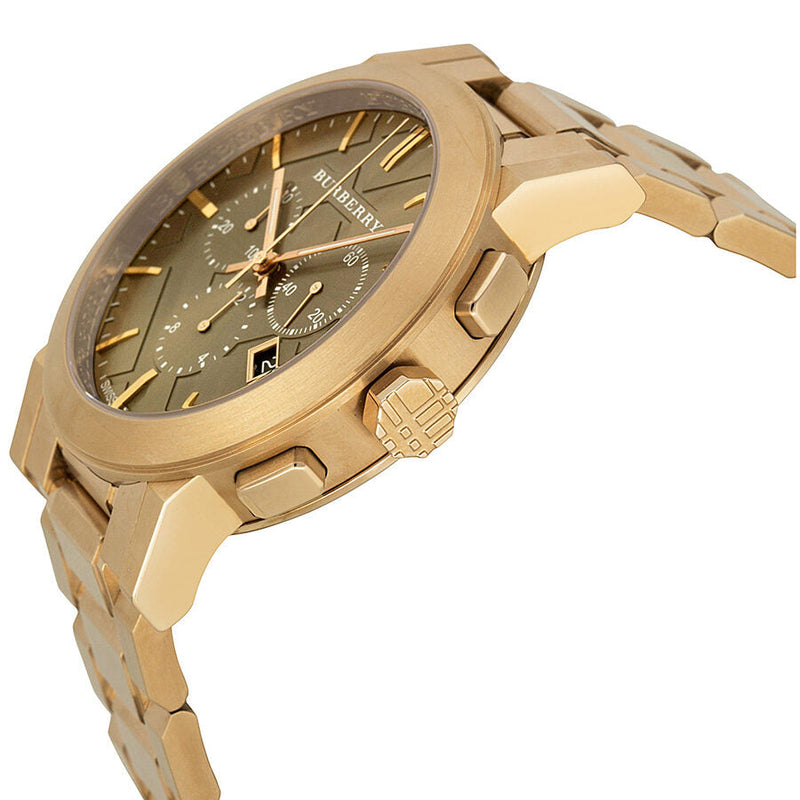 Burberry rose sale gold mens watch